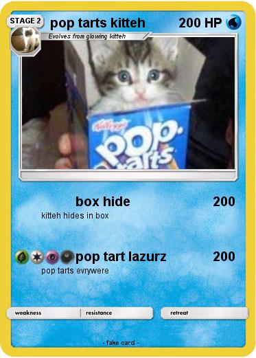 Pokemon pop tarts kitteh