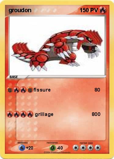 Pokemon groudon