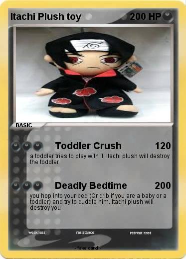 Pokemon Itachi Plush toy