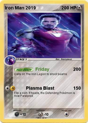 Pokemon Iron Man 2019