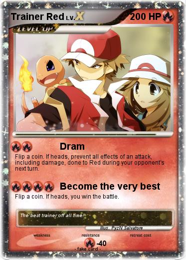 Pokemon Trainer Red