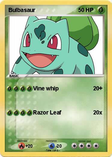 Pokemon Bulbasaur