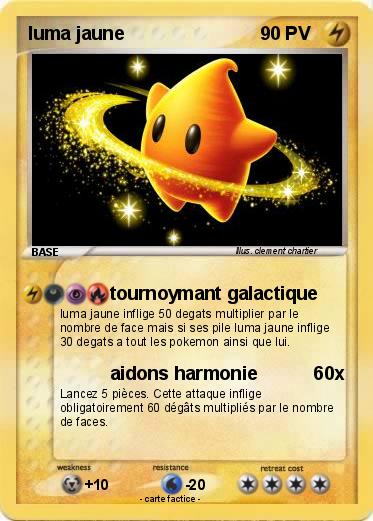 Pokemon luma jaune