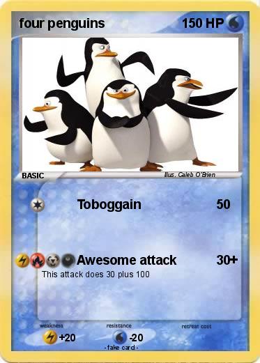 Pokemon four penguins