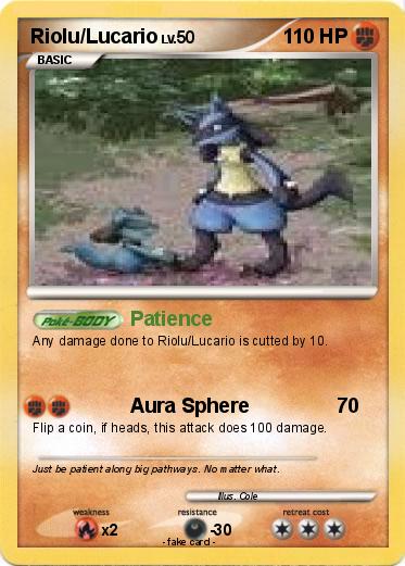 Pokemon Riolu/Lucario