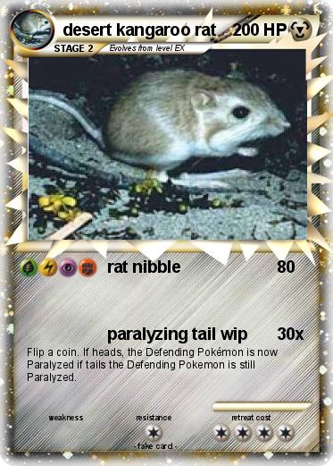 Pokemon desert kangaroo rat