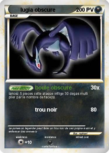 Pokemon lugia obscure