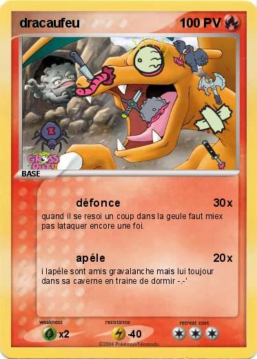 Pokemon dracaufeu