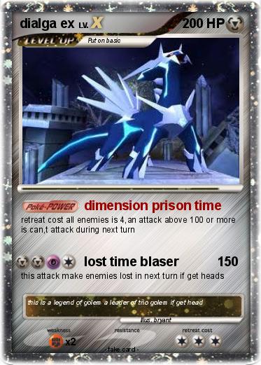 Pokemon dialga ex