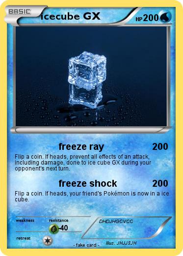 Pokemon icecube GX