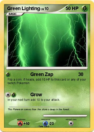 Pokemon Green Lighting
