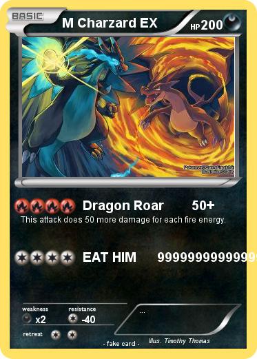 Pokemon M Charzard EX