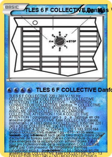 Pokemon TLES 6 F COLLECTIVE Danfoss ™