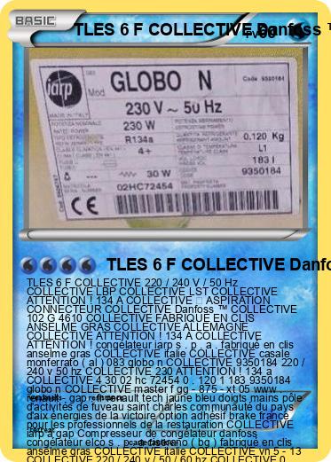 Pokemon TLES 6 F COLLECTIVE Danfoss ™