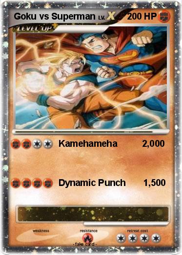 Pokemon Goku vs Superman