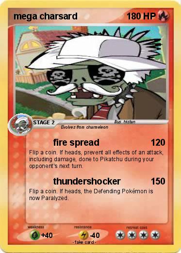 Pokemon mega charsard