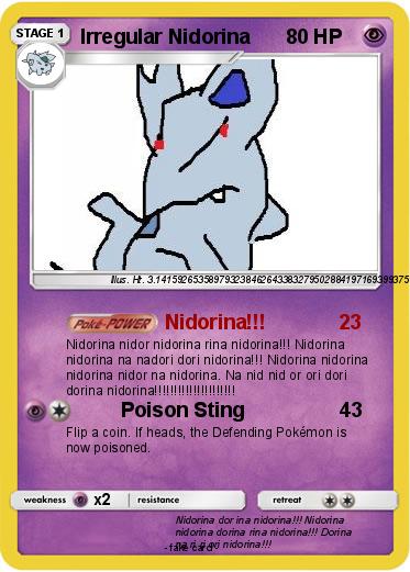 Pokemon Irregular Nidorina