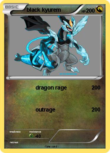 Pokemon black kyurem