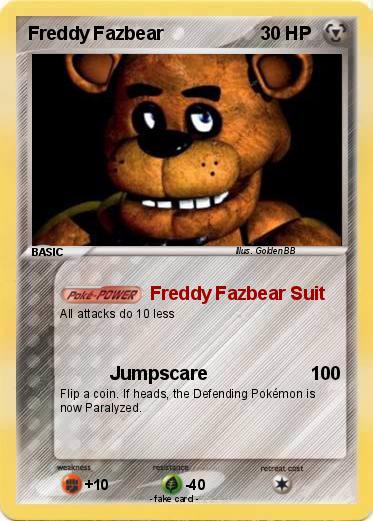 Pokemon Freddy Fazbear