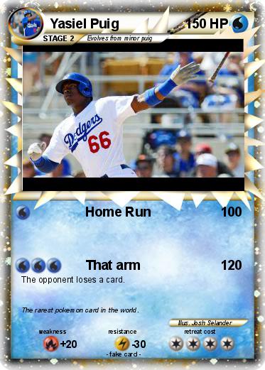 Pokemon Yasiel Puig
