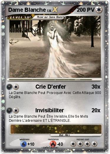 Pokemon Dame Blanche