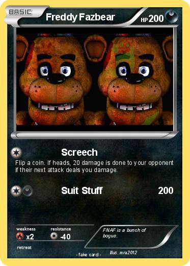 Pokemon Freddy Fazbear