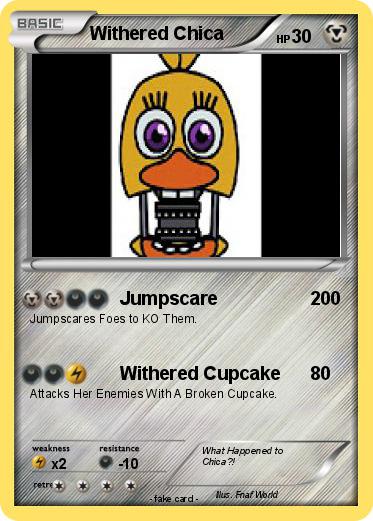 Pokemon Withered Chica