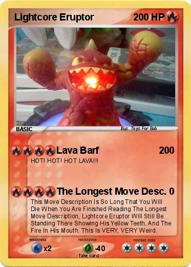 Pokemon Lightcore Eruptor