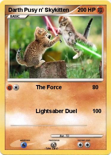 Pokemon Darth Pusy n' Skykitten