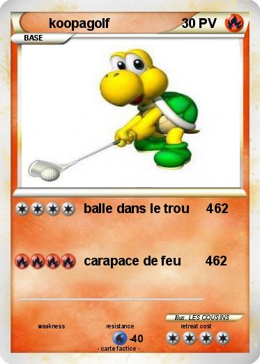 Pokemon koopagolf