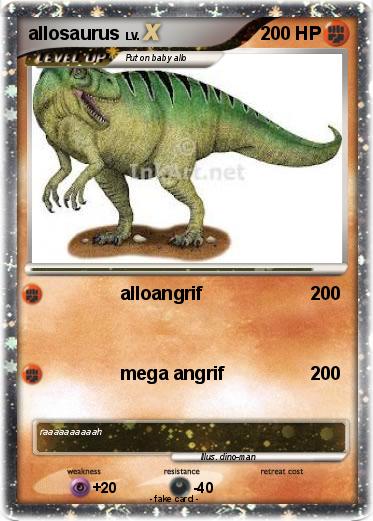Pokemon allosaurus