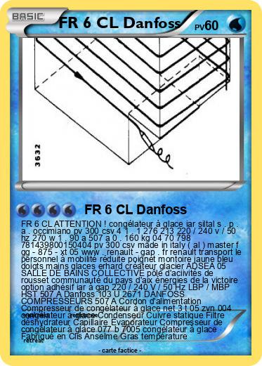 Pokemon FR 6 CL Danfoss