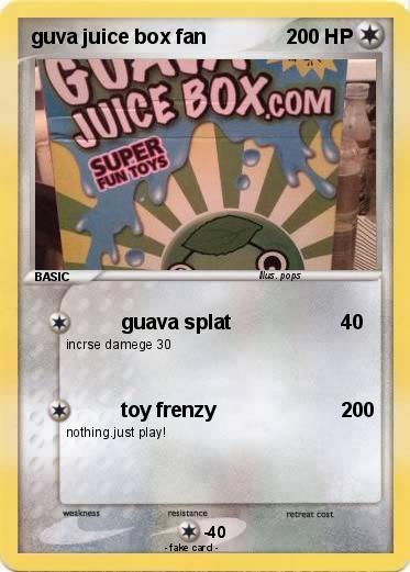 Pokemon guva juice box fan