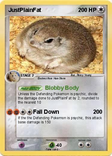 Pokemon JustPlainFat