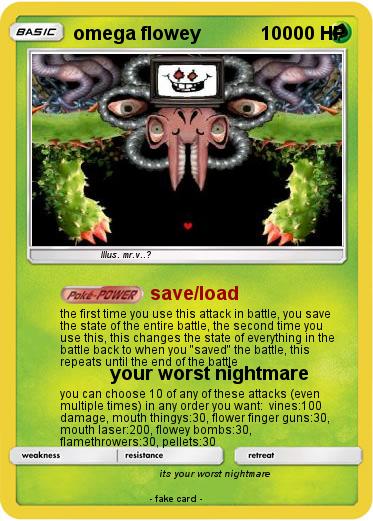 Pokemon omega flowey