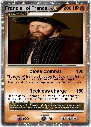 Pokemon Francis I of France