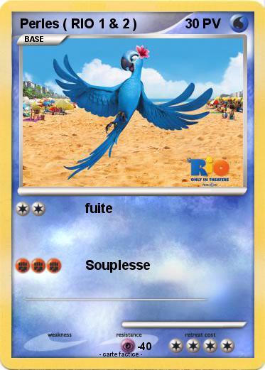 Pokemon Perles ( RIO 1 & 2 )