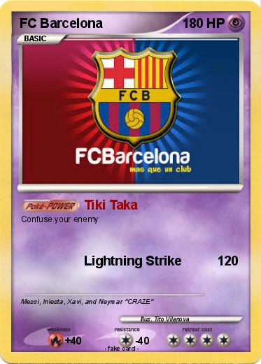 Pokemon FC Barcelona