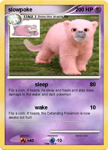 Pokemon slowpoke