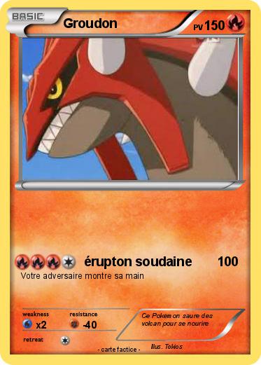 Pokemon Groudon