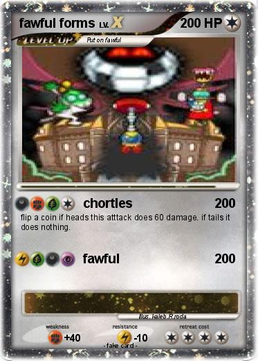 Pokemon fawful forms