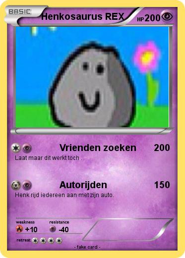 Pokemon Henkosaurus REX