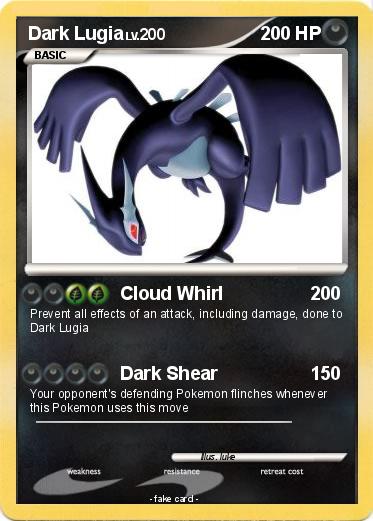 Pokemon Dark Lugia
