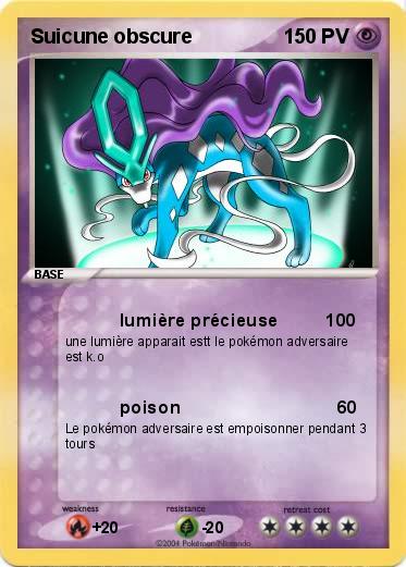 Pokemon Suicune obscure