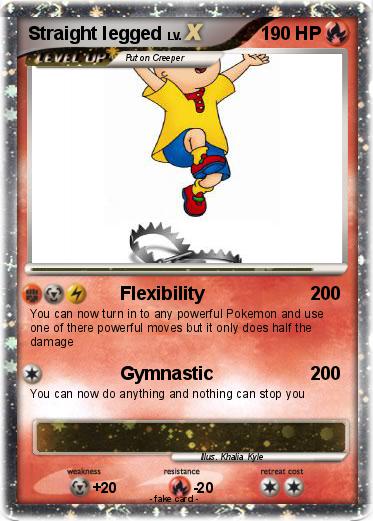 Pokemon Straight legged