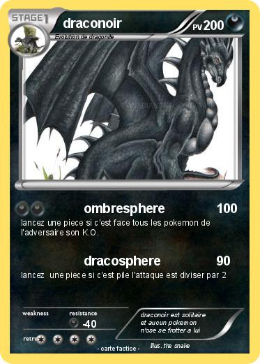 Pokemon draconoir