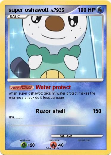 Pokemon super oshawott