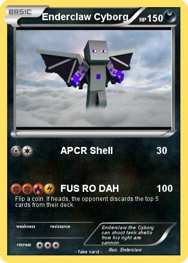 Pokemon Enderclaw Cyborg