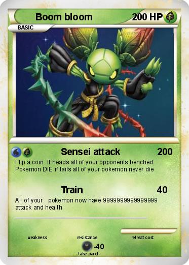 Pokemon Boom bloom