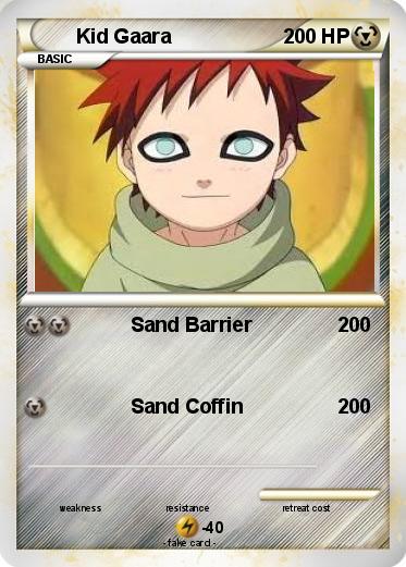 Pokemon Kid Gaara